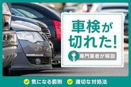 車検が切れた!気になる罰則や適切な対処法を専門業者が解説